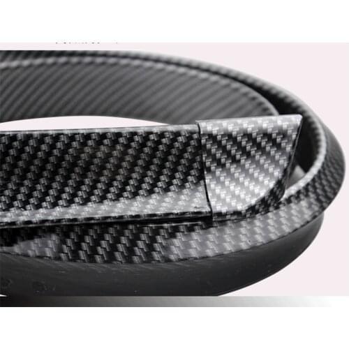Universal Spoiler 1.5M Car-Styling 5D Carbon Fiber Spoiler DIY Refit Spoiler For Chrysler Sebring Voyager Crossfire PT Cruiser