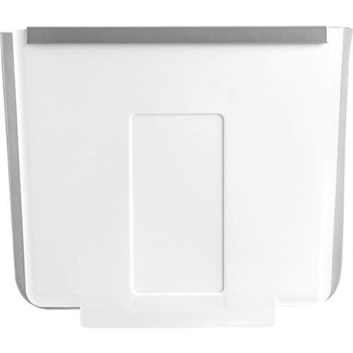 Tear-resistant Simple Dining Room Waste Bucket TPR Waste Bucket Large Capacity Kitchen Gadgets