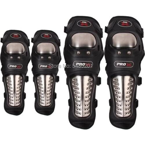 Pro-bikers Motorcycle Riding Arm and Knee Guard Protector Leg Anti-drop Protective Racing Gear Set