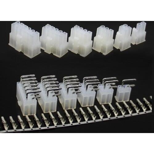 10 sets! 4.2mm Pitch 5557/5569 Connector Plug Socket Double Bending Looper Base For PCB Circuit Board Soldering