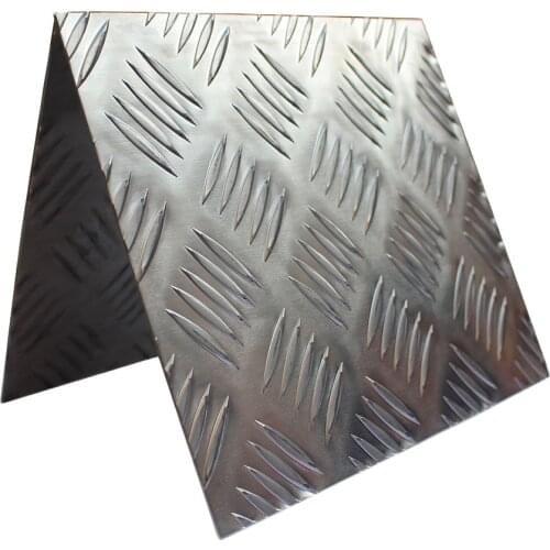 2MM Thick 3003 Truck Elevator Platform Vehicles Ships Aircraft Anti-Slip Floors Diamonds Embossed Aluminium Checker Tread Plates