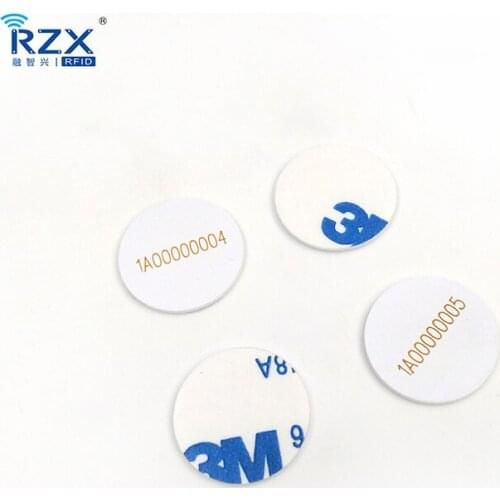 5000pcs Blank Dia 29mm 13.56Mhz ISO14443A RFID PVC Coin/Disk Tag