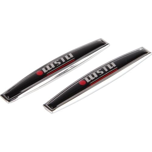 Car Styling For Nismo Logo For Nissan Sylphy Leaf Murano Altima Teana Maxima Titan X-Trail Qashqai Auto Decoration Badge Sticker