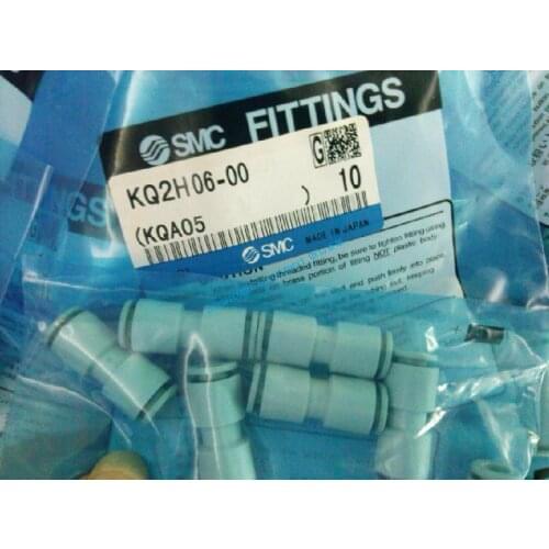 B&N type KQ2H06-00 KQ2H0600 One Touch Push In Connectors Straight Union Tube 8mm , KQ2H Series