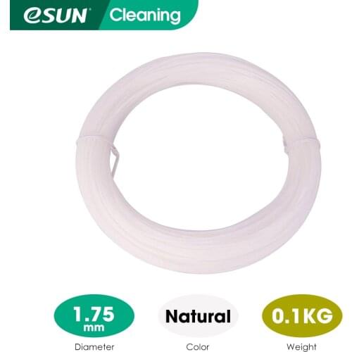 ESUN Cleaning Filament 1.75mm, 3D Printer Cleaning Filament, 100g Spool 3D Printing Accessories for 3D Printers