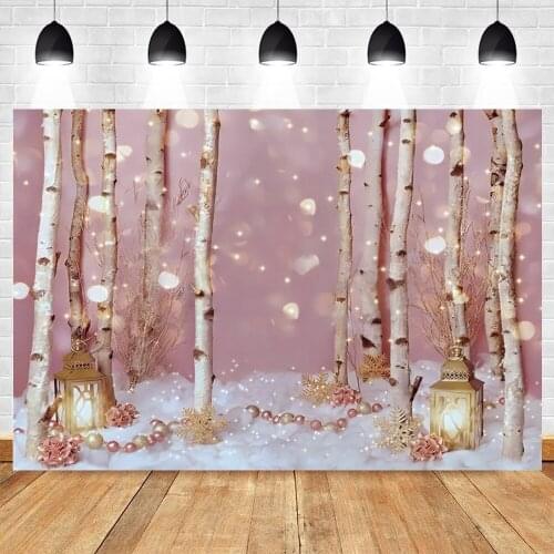 Yeele Photophone Baby Shower Backdrop Light Bokeh Pearls Tree Cotton Decor Banner Photographic Background For Photo Studio Props