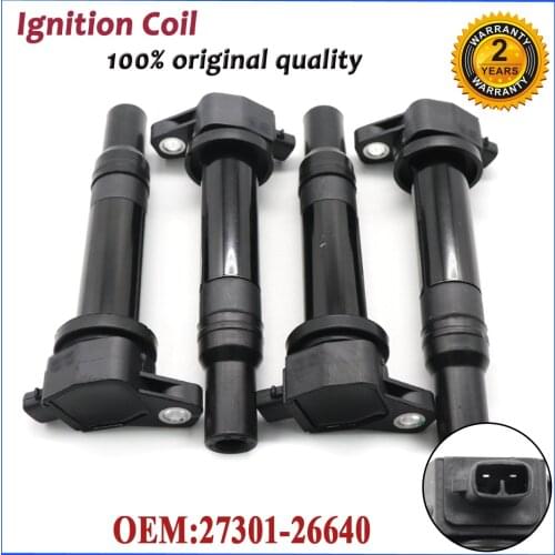 Car Ignition Coil 27301-26640 For Hyundai Accent Kia Rio Rio5 Rondo Dodge Attitude 1.6L L4 2006-2011 5C1586 2730126640