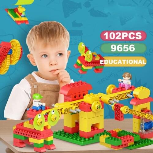 MOC 9656 Particle Building Blocks DIY Educational Institutions Stem Robot Science Technology Set