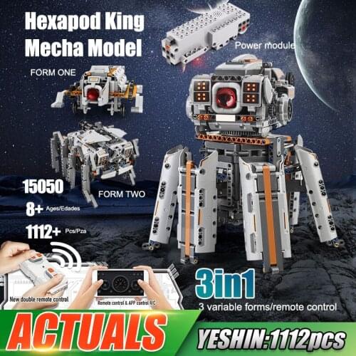 MOULD KING 15050 Star Plan Toys The APP RC Motorized Uranus Heka Model Building Blocks Assembly Bricks Set Kids Christmas Gift