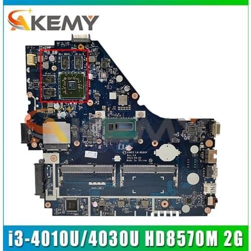 NBV9E11001 NB.V9E11.001 For Acer E1-572 V5-561G E1-572G Laptop Motherboard V5WE2 LA-9531P With i3-4010U/4030U CPU HD8570M 2G-GPU