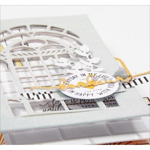 New Door frame decoration metal Cutting Dies Stencils DIY Scrapbooking Paper/photo Cards Embossing Dies