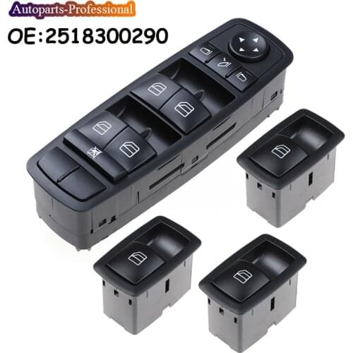 New 2518300290 A2518300290 For Mercedes W164 GL320 GL350 GL450 ML320 ML350 ML450 New Power Window Switch car accessories