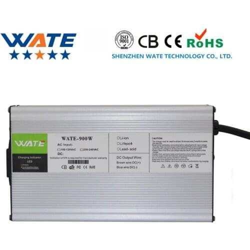 67.2V 10A Charger 60V Li-ion Battery Smart Charger Used for 16S 60V Lithium Battery Input 220V Aluminum case