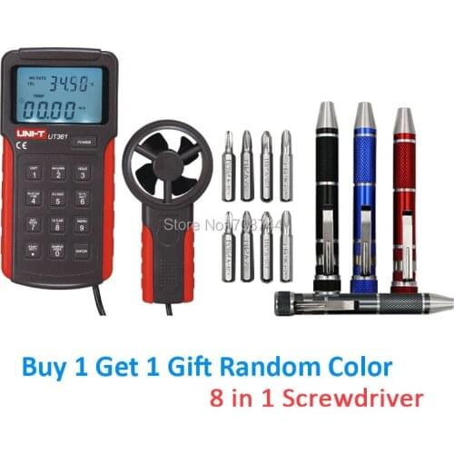 UNI-T UT361 Digital Anemoscope Anemometer Wind Speed Tester Meter
