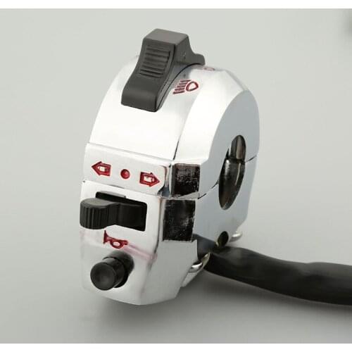 Control Signal Dirt Bar Handlebar Horn 8 Pin Left Light Control Switch Connector Wire Cable Accessories Motorcycle