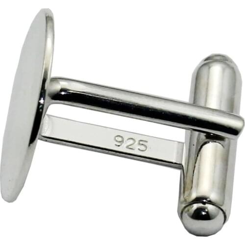 Fashion Cufflinks For Mens 925 Sterling Silver French Business Backs Of Cufflink Accessories Wedding Formal Cufflin