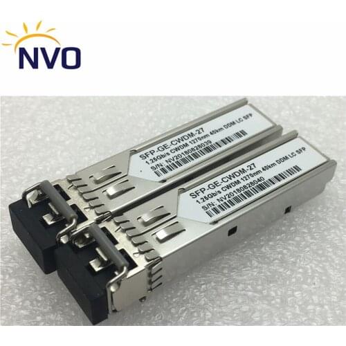 1.25G CWDM SFP 1270nm 1290nm 1310nm 1330nm 1350nm 1370nm 20KM Optic CWDM SFP Transceiver Module