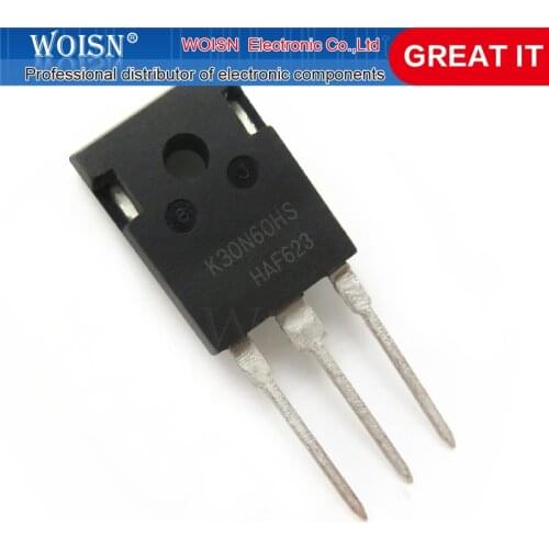 1pcs/lot K30N60HS K30N60 SKW30N60 SKW30N60HS IKW30N60HS 30N60 TO-247 In Stock