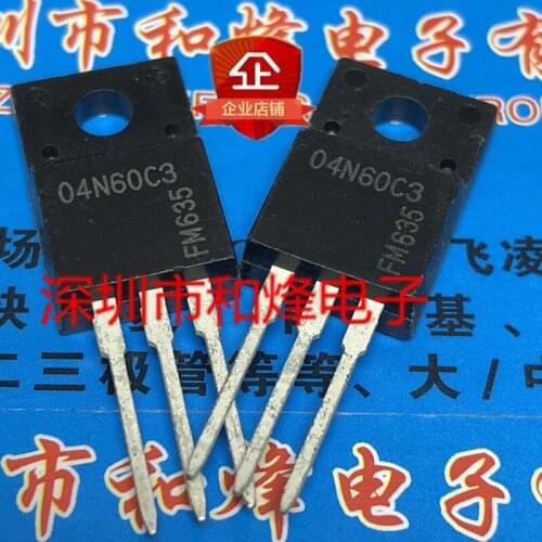 10PCS 04N60C3 SPA04N60C3 TO-220F 650V 4.5A 100% New&original