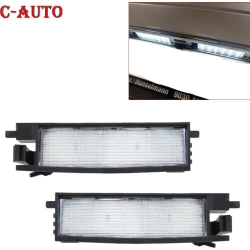 2PCS Car Led License Plate Light Canbus For Toyota Scion Auris 2 Corolla iM Rav4 2 3 Vanguard Yaris Avalon Camry Solara Aygo SMD