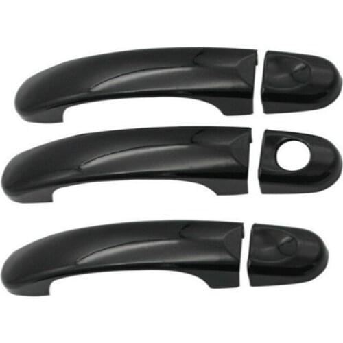 3 Color For Volkswagen VW T5 T6 Transporter Caravelle Multivan California Chrome Car Door Handle Cover Trim