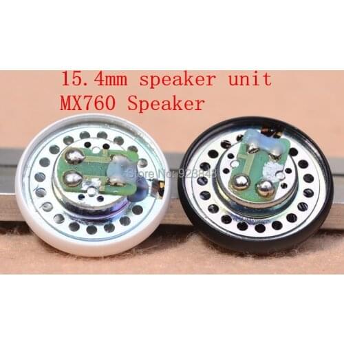 MX760 unit high-resolution 15.4MM DIY headphone speaker Bass 2pcs