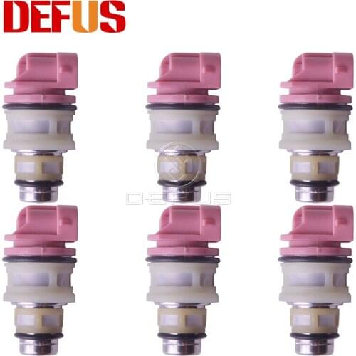 DEFUS 6X ICD00106 Bico Fuel Injector Nozzle 17090342 93227669 For Opel Corsa Wind 1.0 8V Citroen Peugeot 94-05 Injection New