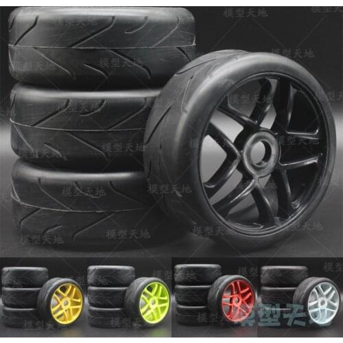 HSP 1/8 off-road vehicles 100MM street tires 8SC pull short card 17MM wear-resistant highway tires 85