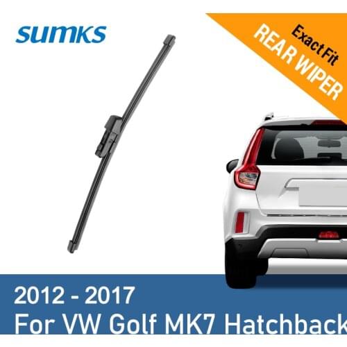 SUMKS Rear Wiper Blade for VW Golf MK7 Hatchback 2012 2013 2014 2015 2016 2017