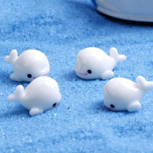 Cute Fish Dolphin Animal Miniature Fairy Garden Home Houses Decoration Mini Craft Micro Landscaping Decor DIY Accessories