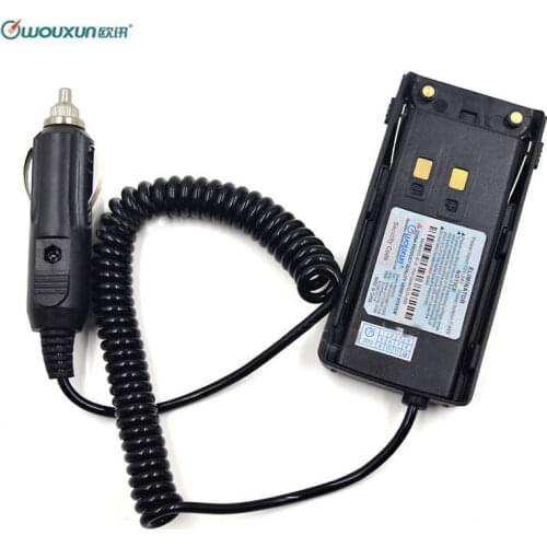 Original Wouxun Car Charger Battery Eliminator Adapter For KG-UV9D UV9D Plus UV-9D KG-UV9DPlus Ham Radio Transceiver