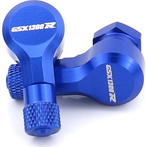 Motorcycle Front and Rear CNC Wheel Tubeless Tire Valve Stems 90 Degree 11.3mm For SUZUKI HAYABUSA GSX1300R