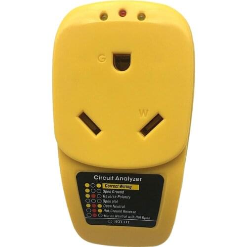 RV Surge Protector LED Indicator Light 30 Amp Male To 30 Amp Female Connection Adapter Circuit Analyzer for RV Camper Trailer