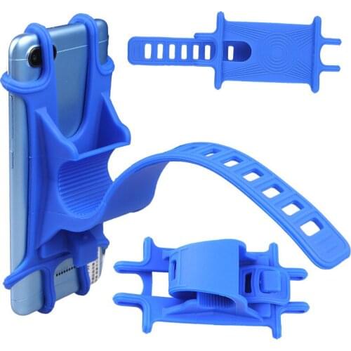 Universal Bike Phone Mount, Bicycle Handlebar Stroller Cell Phone Holder for iPhone 8 7 6s Plus 5 SE Samsung Galaxy S8 S7 Note 6