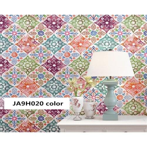 Beibehang Fashion papel de parede 3d wallpaper living room bedroom restaurant Southeast Asia Thai imitation tile TV background