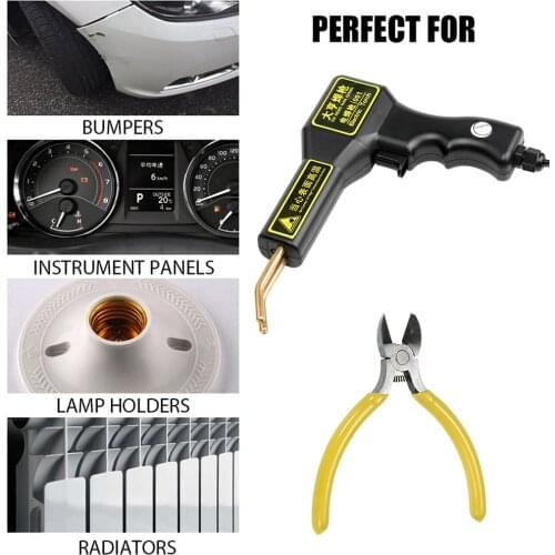 50W Hot Stapler Plastic Welding Machine Car Bumper Repair Kit Welding Repairing Machine Welder Gun Repair EU/US Plug