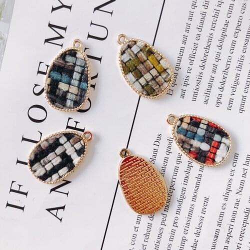 6 pieces / lotovalk goldpendantEarring Accessoriesdiy earrings Other