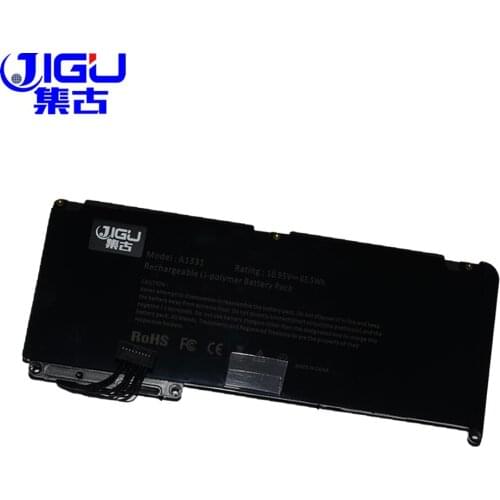 JIGU 10.95V 63.5WH Laptop Battery For Apple A1331 A1342 MC207 MC516 M661-5391 FOR MacBook Pro 15" FOR MacBook Pro 17"