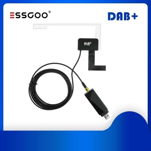 DAB Car Radio Tuner Receiver USB Stick DAB Box for Universal Android Car DAB+ Antenna USB Adapter or Android Autoradio
