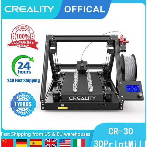 Creality CR-30 3DPrintMill with Infinite-Z-axis Batch Printing Dual-Gear Metal Extruder Rolling Conveyor Belt CoreXY Structure