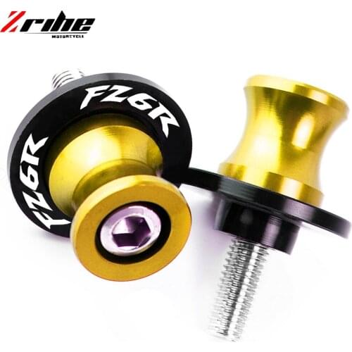 FZ6R Motorbike Stands M6 Aluminum Swingarm Spools Slider Stand Screws For Yamaha MT03 MT-03 MT09 MT-09 YZF R1 R6 FZ1 FZ6 FZ6R