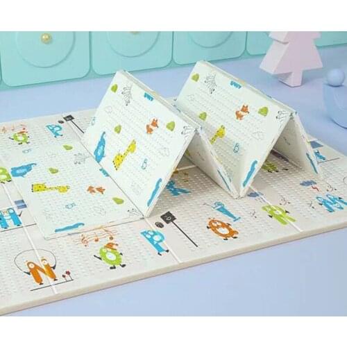 Rugs For Baby Room Foldable Play Mat Waterproof XPE Foam Game Kids Rug Infant Soft Crawling Pad Educational Mats Tasteless