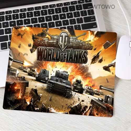 World of Tanks Anime Mouse Pad Notbook Mat Gaming pad Waterproof PC Desk mouse 26x21cm