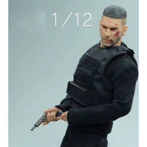 Hot Sales 1/12th Weapon Pistol Gun Not Movable Model For Usual Doll Action Collectable