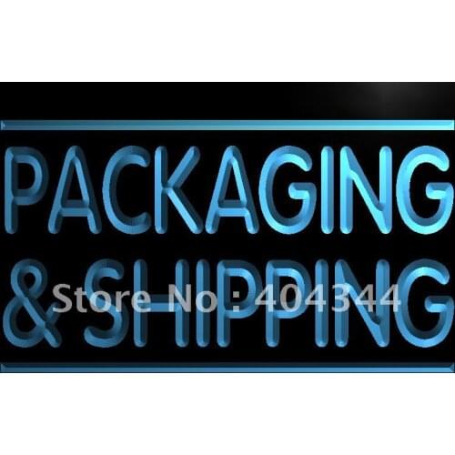 LK082- Packaging & Shipping Materials Light Sign home decor crafts