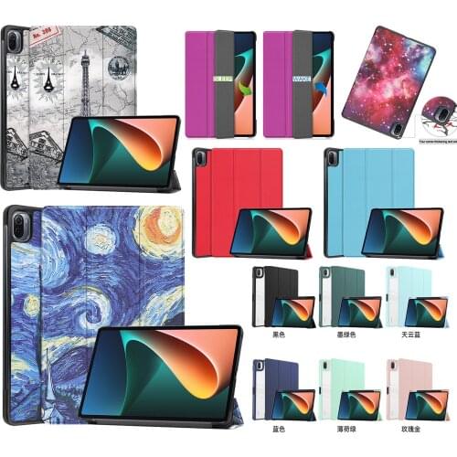 Magnetic Smart Leather Shockproof Case for Xiaomi Pad 5 Mi Pad5 Pro XiaomiPad 5Pro 5G Flip Cover Stand Holder Auto Wake Up Sleep