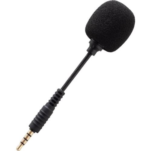 Mini Mic Condenser Microphone Portable 360 Degree Bent Clear Voice Recording Microphone for Gaming Phone PC Microfonoe