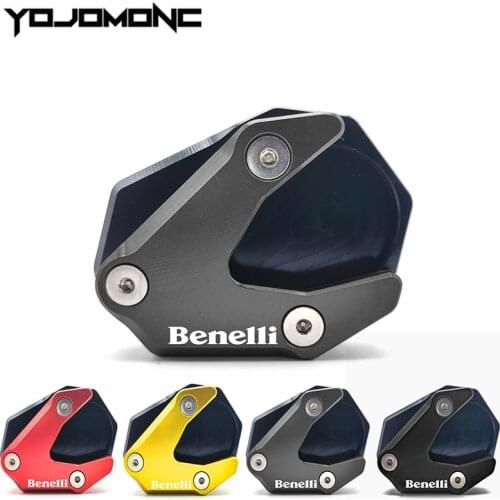 NEW For Benelli TNT600i TNT 600i 2020 Motorcycle Kickstand Foot Side Extension Pad Support Plate Enlarge Stand