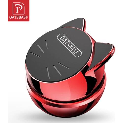 OATSBASF Universal Car Phone Holder 360 Degree GPS Magnetic Mobile Phone Holder for Xiaomi Redmi Note 7Magnet Mount Holder Stand