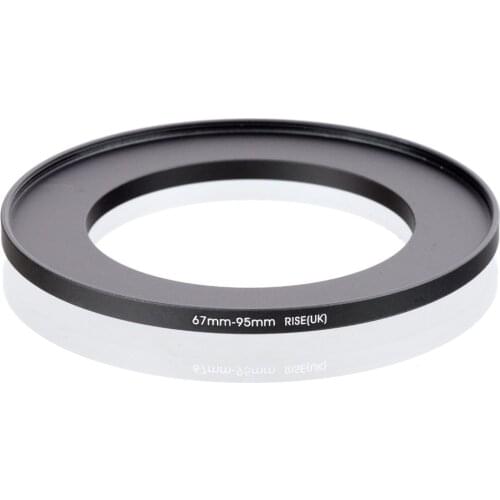 Original RISE(UK) 67mm-95mm 67-95mm 67 to 95 Step Up Ring Filter Adapter black
